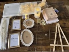 結婚式　ウェルカムスペース　グッズ　セットのサムネイル