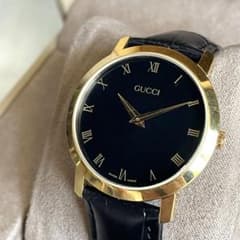 稼動品 GUCCI グッチ 2200M ゴールド デイリー カジュアル 腕時計 