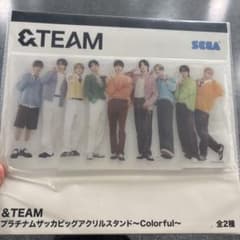 &TEAM プラチナムザッカビッグアクリルスタンド - メルカリ