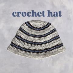 ハンドメイド　帽子　クラッシャーハット　Crusher Hat ビーニーのサムネイル