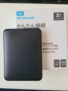 まーや様専用 WD ポータブルHDD 2TBのサムネイル