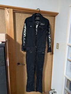 VANSON LEATHERS つなぎ オールインワン ブラック XS - メルカリ