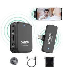 ワイヤレススマホマイク　iPhone ios ピンマイク 小型超軽量 USB-Cのサムネイル