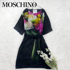 新品 MOSCHINO COUTURE! ワンピース 花束 40 リボンベルト 新品 MOSCHINO COUTURE! ワンピース 花束 40 リボンベルト - メルカリ