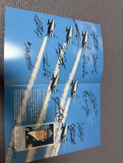 Blue Impulse Tour 2023 パンフレット サイン入りのサムネイル