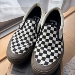 27.5cm VANS BMX Slip-On チェッカー ガムのサムネイル