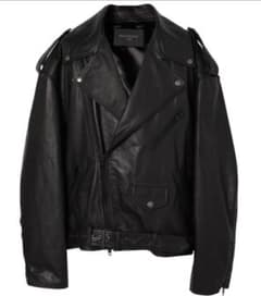 balenciaga motor jacket xs バレンシアガ レザー - メルカリ