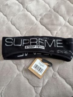 【新品タグ付】Supreme ノースフェイス ヘッドバンド 黒 L/XLのサムネイル