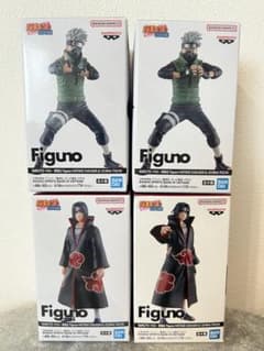 NARUTO Figuno はたけカカシ うちはイタチ フィギュア 全12個 NARUTO Figuno はたけカカシ うちはイタチ フィギュア 4種 - メルカリ