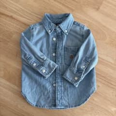 baby GAP デニムボタンダウンシャツ 12-18ヶ月のサムネイル