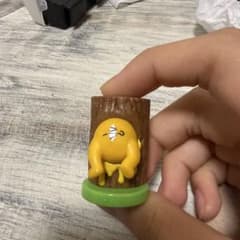 プーさん木の幹 フィギュア 約6cmのサムネイル