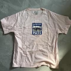 x-girl BACKSTAGE PASS T셔츠 ONE SIZE 핑크