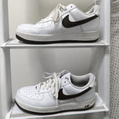 Nike Air Force 1 ホワイト/ブラウン