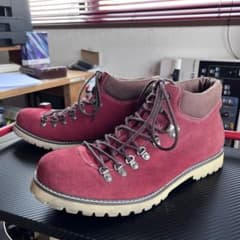 LEE スウェードブーツ 赤 26.5 美品のサムネイル