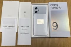 美品】OPPO Reno 9A ホワイト 本体 - メルカリ