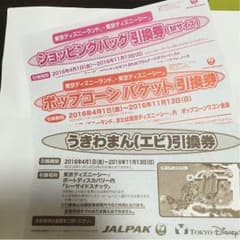 ディズニー引き換え券のサムネイル