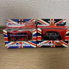 ロンドンバス　タクシー　おもちゃ　セットのサムネイル