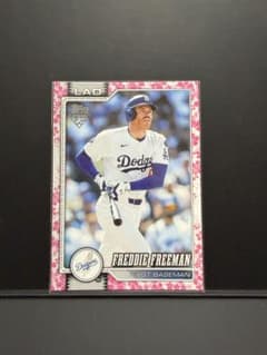 ヨ*ー様 【桜パラレル】フレディ・フリーマン Topps series2 ドジャのサムネイル