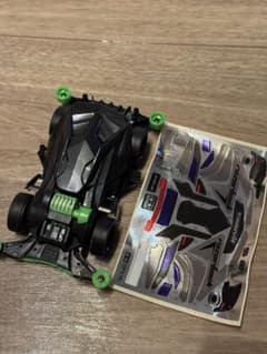 即購入可 スーパーミニ四駆 ストラトベクター 組立改造済 当時物
