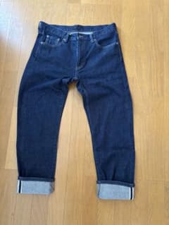 UNIQLO赤耳セルビッチ　W33KAIHARAストレートデニムのサムネイル