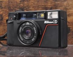 （銀）フイルムカメラ　NIKON　L35AD 人気のISO1000 動作品のサムネイル