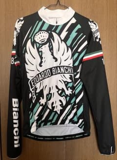 BIANCHI ( ビアンキ ) 長袖ジャージ 長袖プリントジャージ S BIANCHI ( ビアンキ ) 長袖ジャージ 長袖プリントジャージ S - メルカリ