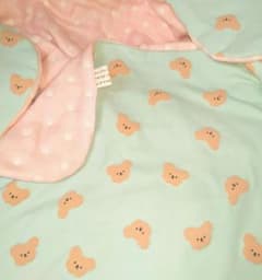 専用♥みかん❤もちもちニット×6重ガーゼ⭐超特大ブランケット
