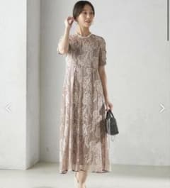 バックリボンレースワンピース　セレモニー対応可　shipsのサムネイル