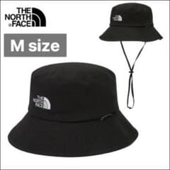 (韓国)ノースフェイスTNF ロゴバケットハット(黒M)のサムネイル