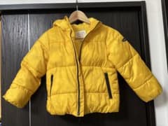 値下げ中！branshes 中綿ジャケット イエロー 120cmのサムネイル