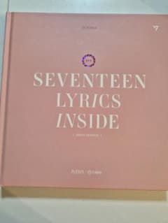 SEVENTEEN LYRICS INSIDE JAPAN EDITIONのサムネイル