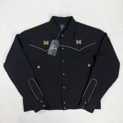Needles カウボーイジャケット XL タグ付き未使用 黒 ゴールド - メルカリ