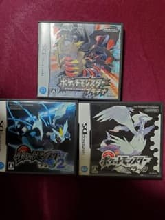 動作確認済み ポケットモンスター プラチナ ブラック ブラック2 DS