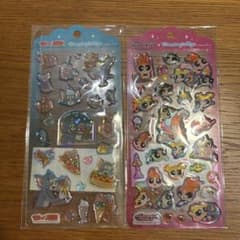 ドロップジュエリーシール　トムとジェリー パワーパフガールズのサムネイル