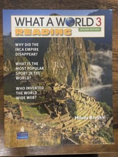 WHAT A WORLD READING 3 SECOND EDITIONのサムネイル