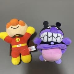 アンパンマン　バイキンマン　マスコットキーホルダーのサムネイル
