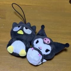 サンリオキャラクターズ ペアマスコット クロミ バッドばつ丸のサムネイル