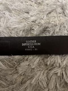 LEATHER IMPORTED FROM U.S.A レザー　ベルトのサムネイル