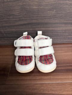 familiar×asics ベビーシューズ 13cm チェック柄のサムネイル