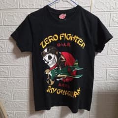 値下げ！ZERO FIGHTER スカルデザイン Tシャツ XSのサムネイル