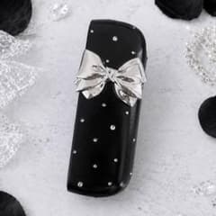 【Ribbon bijou♡black】アイコスイルマアイケース イルマアイデコのサムネイル