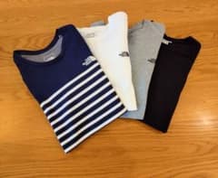 THE NORTH FACE　ノースフェイス　4点セット(長袖3枚、半袖1枚)のサムネイル