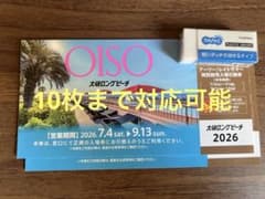 【kurousagiさん専用】大磯ロングビーチ 2026 アーリー/レイトサマーのサムネイル