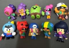 BRAWLSTARS ブロスタ フィギュア 10体セット - メルカリ