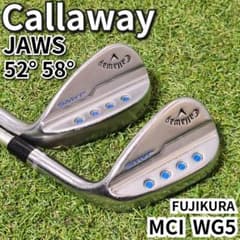 キャロウェイ JAWS MD5 ウェッジ 2本セット 52° 58° MCI 右 - メルカリ