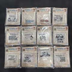 드래곤 볼 40주년 MOKUJI 스탠드&드롭락 12개 세트