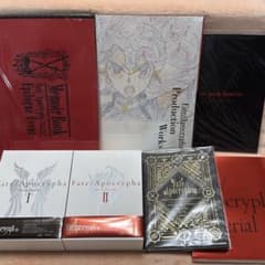 Fate/Apocrypha Blu-ray Disc BOX Ⅰ Ⅱ 서적 5권