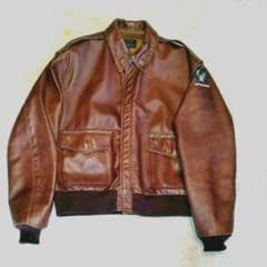 エアロレザー  A2  44size   値下げしました。のサムネイル