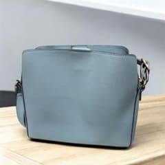 THE SHOP TK ショルダーバッグ ハンドバッグ くすみブルーのサムネイル