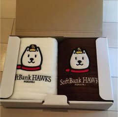 ソフトバンクホークス お父さんフェイスタオルセットのサムネイル